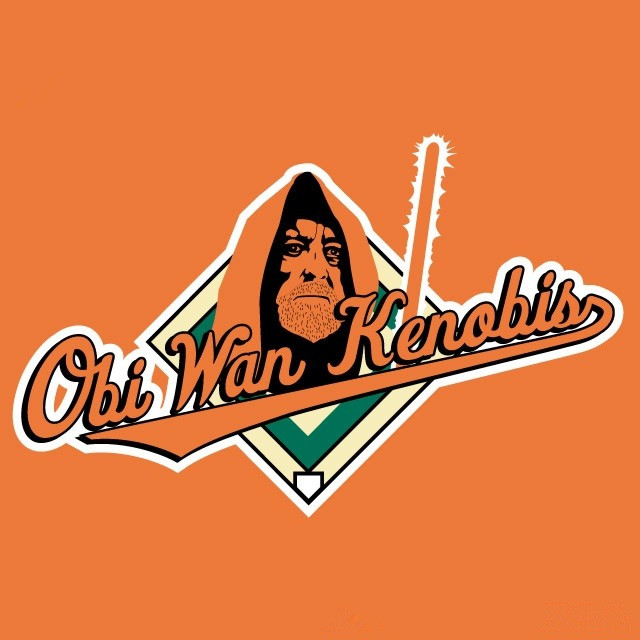 Baltimore Orioles Star Wars Logo iron on transfers